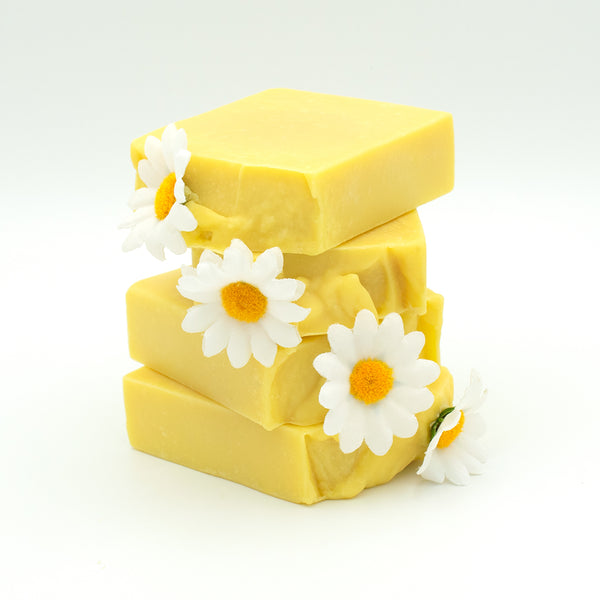 Yellow Daisy Goat Milk Soap
