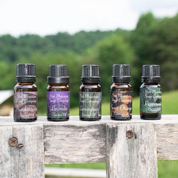 100% Pure Distilled Essential Oils